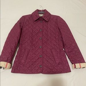 ❗️Sold❗️Burberry Jacket Burgandy